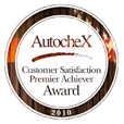 AutocheX Customer Satisfaction Premier Achiever Award 2